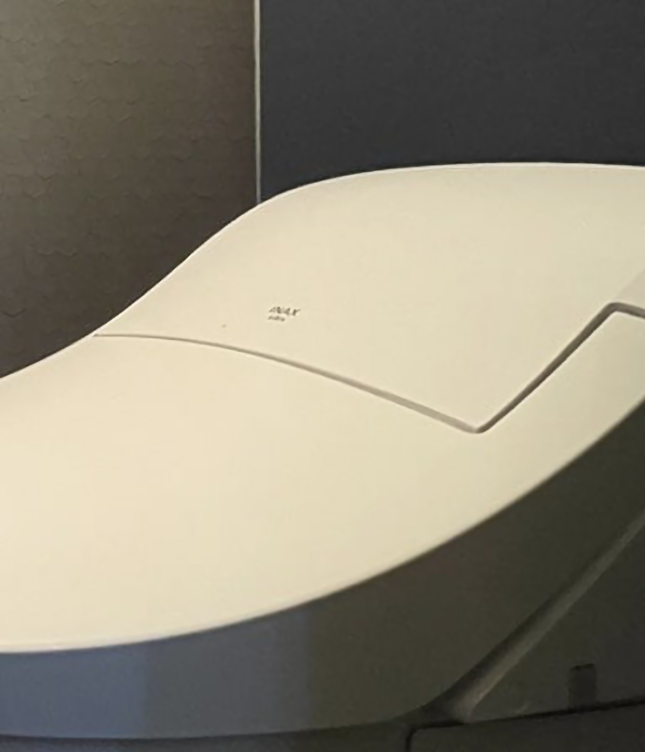 Japanese washlet close-up