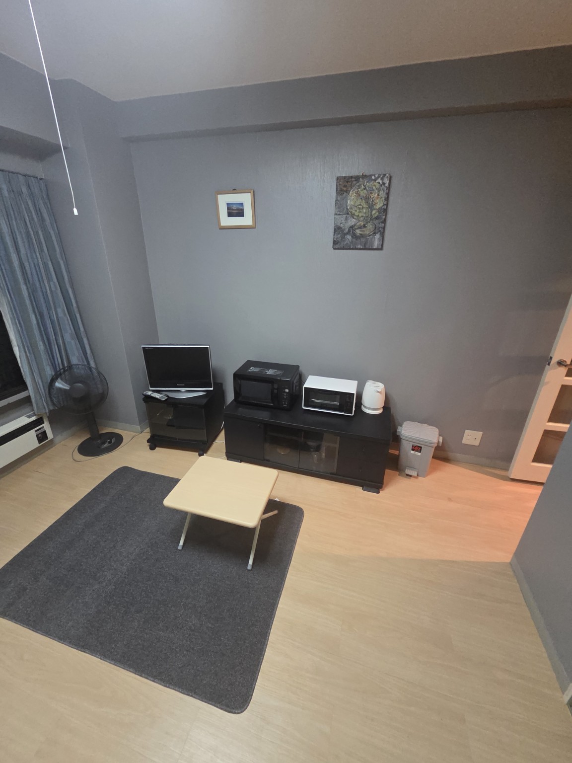 Dining and media space