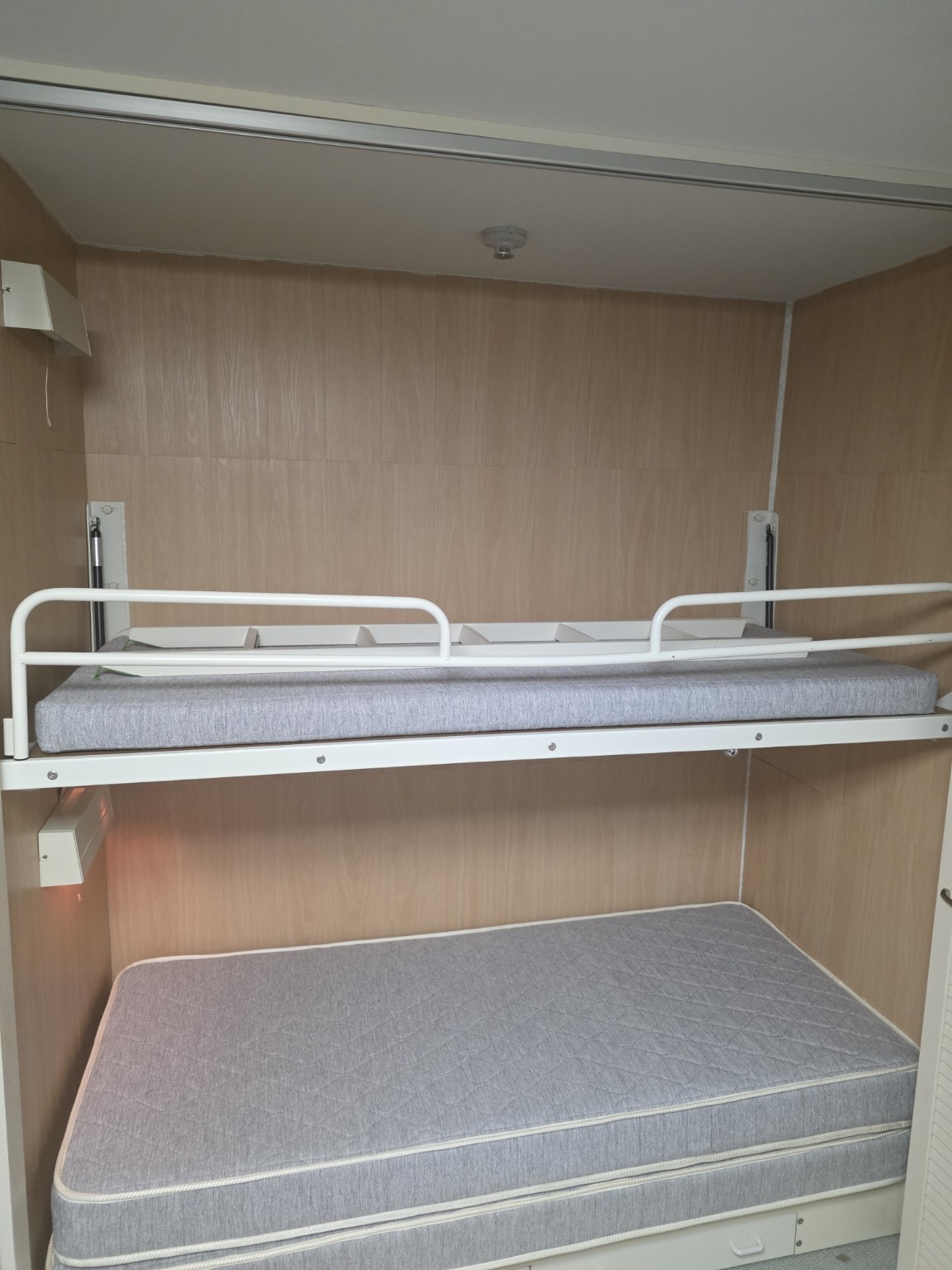 Built-in bunk beds